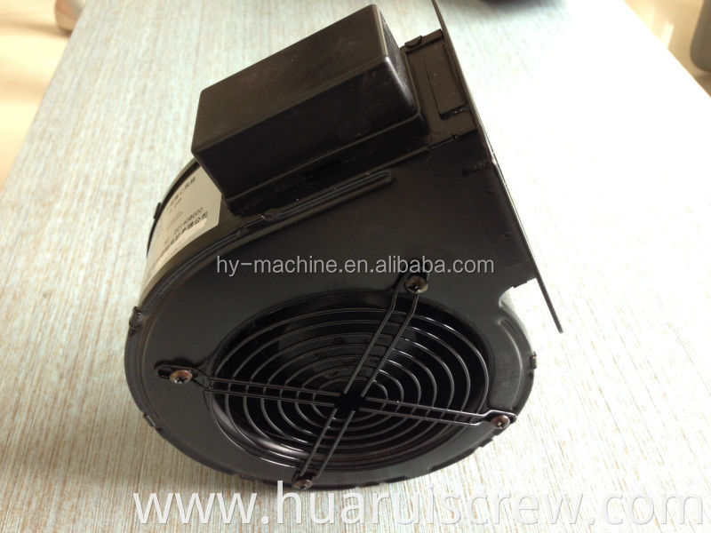 Fans for extruder machine